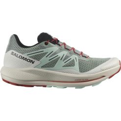 Buty do biegania męskie Salomon Pulsar Trail. Zielone obuwie do biegania damskie Salomon. Za 449.00 zł.