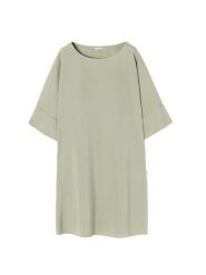 TATUUM Sukienka w kolorze miętowym rozmiar: L/XL. Zielone sukienki damskie Tatuum, na co dzień, l, bez wzorów, bez kołnierzyka, bez ramiączek, midi, proste. Za 96.60 zł.