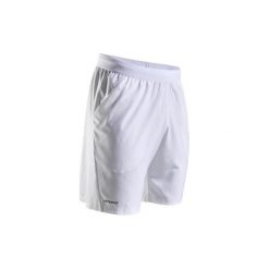 Spodenki tenis LIGHT 900 męskie. Białe szorty męskie ARTENGO, bez wzorów, z elastanu, sportowe. Za 44.99 zł.