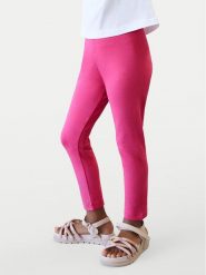 Mayoral Spodnie dresowe 748 Różowy Slim Fit. Czerwone spodnie dziewczęce Mayoral, z bawełny. Za 49.99 zł.