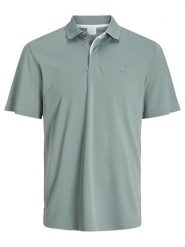 Jack & Jones Koszulka polo w kolorze turkusowym rozmiar: L. Niebieskie koszulki polo męskie Jack & Jones, l, bez wzorów, bez ramiączek. Za 91.99 zł.