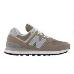 Buty New Balance WL574EVG szare. Szare buty sportowe na co dzień damskie bez wzorów, z gumy. Za 822.14 zł.