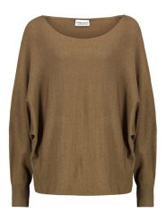 Sublevel Sweter w kolorze jasnobrązowym rozmiar: M/L. Brązowe swetry klasyczne damskie Sublevel, l, bez kołnierzyka. Za 92.42 zł.