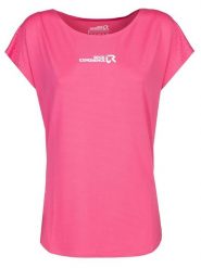 ROCK EXPERIENCE Koszulka funkcyjna "Re.Spirit" w kolorze jasnoróżowym rozmiar: XL. Różowe bluzki sportowe damskie ROCK EXPERIENCE, xl, z materiału, bez kołnierzyka, bez ramiączek. Za 129.95 zł.