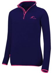 Westfjord Bluza polarowa "Hekla" w kolorze granatowo-różowym rozmiar: XL. Niebieskie bluzy bez kaptura damskie Westfjord, xl, z materiału. Za 113.63 zł.