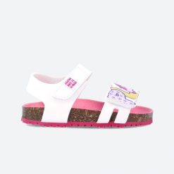 Sandały AGATHA RUIZ DE LA PRADA 242935A Biały. Białe sandały damskie Agatha Ruiz de la Prada, z syntetyku, bez zapięcia. Za 187.25 zł.