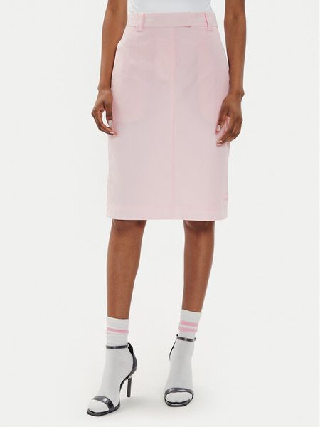 2NDDAY Spódnica midi Davina 2244150505 Różowy Regular Fit. Czerwone spódniczki damskie 2NDDAY, bez wzorów, z syntetyku, midi. Za 329.99 zł.