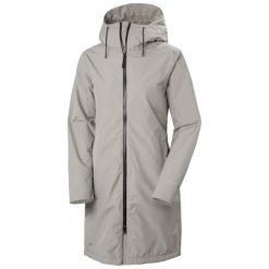 Damska kurtka wodoodporna Helly Hansen Aspire. Brązowe kurtki przeciwdeszczowe damskie Helly Hansen, l, bez kaptura, primaloft. Za 850.85 zł.