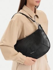Lasocki Torebka CEO-LSK-L-002-10 Czarny. Czarne torebki klasyczne damskie Lasocki, bez wzorów, ze skóry, bez dodatków. Za 179.99 zł.