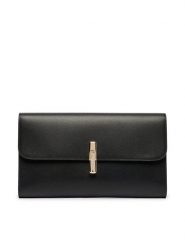 Furla Torebka Iride Clutch WE00913 ARE000 CN O6000 Czarny. Czarne torebki klasyczne damskie Furla, bez wzorów, ze skóry, bez dodatków. Za 899.99 zł.