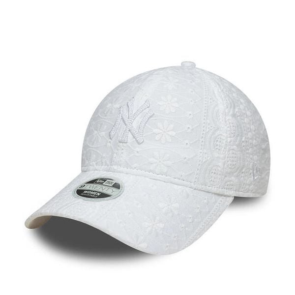 Czapka z daszkiem New Era 9twenty femme New York Yankees Broderie. Białe czapki z daszkiem damskie New Era, bez wzorów. Za 231.99 zł.