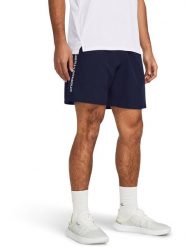 Under Armour Szorty sportowe "Woven" w kolorze granatowym rozmiar: M. Niebieskie szorty męskie Under Armour, m, z materiału. Za 105.38 zł.
