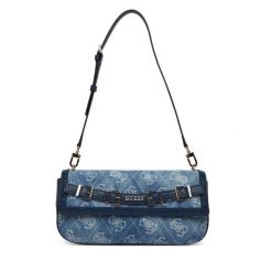 Torebka Guess. Niebieskie torebki klasyczne damskie Guess, z aplikacjami, bez dodatków. Za 659.99 zł.