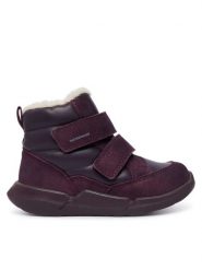 ECCO Śniegowce Biom 2.2 Infant 71079151455 Fioletowy. Fioletowe kozaki dziewczęce ECCO, ze skóry. Za 359.99 zł.