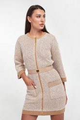Sukienka cekinowa mini ELISABETTA FRANCHI. Sukienki damskie Elisabetta Franchi, bez wzorów, bez kołnierzyka, bez ramiączek, mini. W wyprzedaży za 1,962.35 zł.
