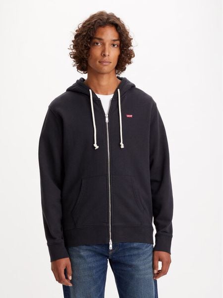 Levi's® Bluza Original 34584-0016 Czarny Standard Fit. Czarne bluzy bez kaptura męskie m, z bawełny. Za 319.99 zł.