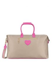 Juicy Couture Torba weekendowa CEO-BIJXT2544WPJ Beżowy. Brązowe torebki klasyczne damskie Juicy Couture, bez wzorów, z tworzywa sztucznego, bez dodatków. Za 369.99 zł.
