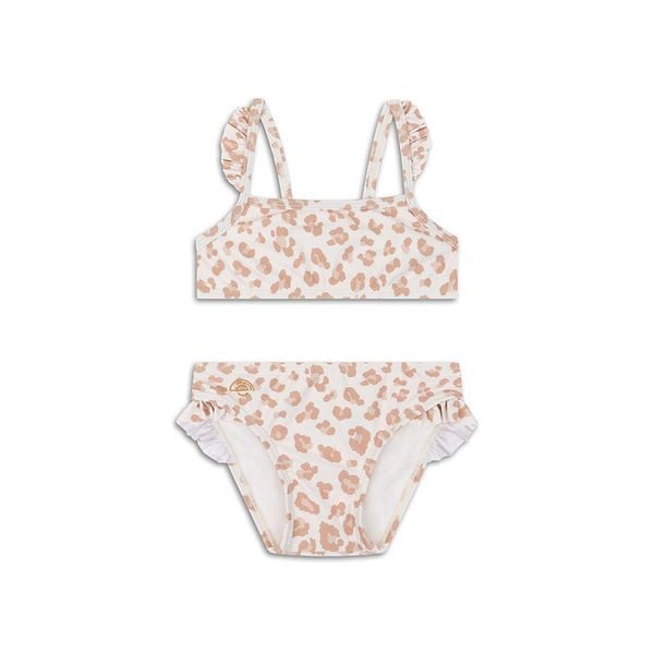 Swim Essentials Bikini - Beige - Leopard. Brązowe bikini damskie SWIM ESSENTIALS, bez wzorów, moda ciążowa. Za 247.99 zł.