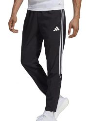 Adidas Spodnie dresowe "Tiro 23" w kolorze czarnym rozmiar: S. Czarne spodnie dresowe męskie Adidas, bez wzorów, z dresówki. Za 118.84 zł.
