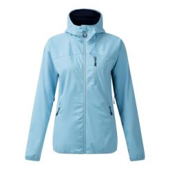Damska Kurtka Soft Shell Lexan III. Niebieskie kurtki damskie Dare 2b, s, bez wzorów, z materiału, z kapturem. Za 378.99 zł.