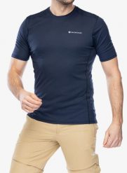 Koszulka termoaktywna męska Montane Dart Nano T-Shirt. Niebieskie bielizna termoaktywna męska Montane, l, bez wzorów, z materiału, bez kołnierzyka. Za 202.29 zł.