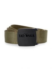 Pasek Tatonka Travel Waistbelt - olive. Zielone paski męskie Tatonka, bez wzorów, z tworzywa sztucznego. Za 64.89 zł.