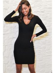 Trend Alaçatı Stili Sukienka w kolorze czarnym rozmiar: S. Czarne sukienki damskie Trend Alaçatı Stili, s, bez wzorów, bez kołnierzyka, bez ramiączek, maxi. Za 56.99 zł.