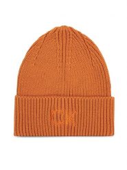 Calvin Klein Czapka Re-Lock Beanie W/Emb K60K608660 Brązowy. Brązowe czapki zimowe damskie CALVIN KLEIN, z bawełny. Za 239.99 zł.