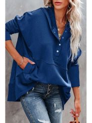 Milan Kiss Bluza w kolorze granatowym rozmiar: S. Niebieskie bluzy z kapturem damskie Milan Kiss, s. Za 127.35 zł.