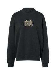 Levi's Bluza Kobiety Bawełna szary|beżowy, XS. Brązowe bluzy bez kaptura damskie Levi's, s, z bawełny. Za 169.95 zł.
