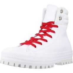 Buty CONVERSE CHUCK TAYLOR ALL STAR Biały. Białe buty sportowe na co dzień damskie Converse, bez wzorów, ze skóry. Za 405.99 zł.