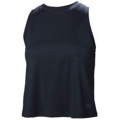 Koszulka treningowa damska Helly Hansen Ocean. Czarne bluzki sportowe damskie Helly Hansen, m, bez wzorów, bez ramiączek. Za 224.00 zł.