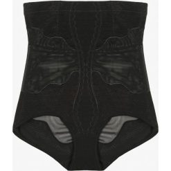 Czarne Majtki Modelujące z Koronką Temara. Czarne bielizna wyszczuplająca Renee, z bawełny. Za 34.99 zł.