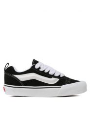 Vans Tenisówki Knu Skool VN0009QC6BT1 Czarny. Czarne trampki i tenisówki damskie Vans, bez wzorów, ze skóry. Za 249.00 zł.