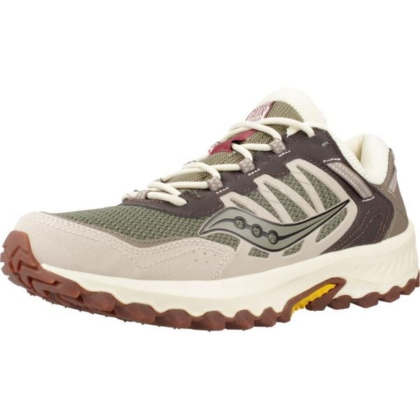 Buty SAUCONY GRID PEAK Jasnobrązowy. Brązowe buty trekkingowe męskie Saucony, z syntetyku, bez zapięcia, trekkingowe. Za 386.99 zł.