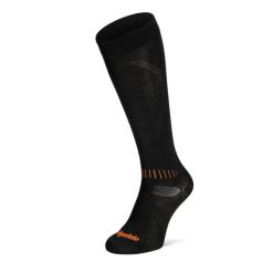 Skarpety męskie narciarskie Bridgedale Ski Race - black/orange. Brązowe skarpetki męskie Bridgedale, bez wzorów. Za 76.99 zł.