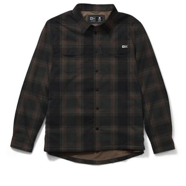 Koszula Salty Crew Fathom Tech Shacket Phantom. Koszule męskie SALTY CREW, m, bez wzorów, bez kołnierzyka, bez ramiączek. W wyprzedaży za 320.85 zł.