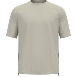 Koszulka rowerowa męska Odlo Explorer Cargo T-Shirt Crew Neck S/S. Zielone t-shirty męskie Odlo, l, z elastanu, bez ramiączek, rowerowe. Za 295.89 zł.