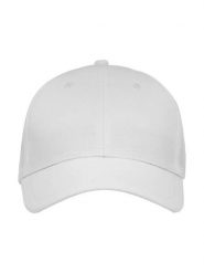 Clique Active Cap — sportowa czapka 6-panelowa biała – White. Białe czapki męskie CLIQUE, bez wzorów, z elastanu, sportowe. Za 87.46 zł.