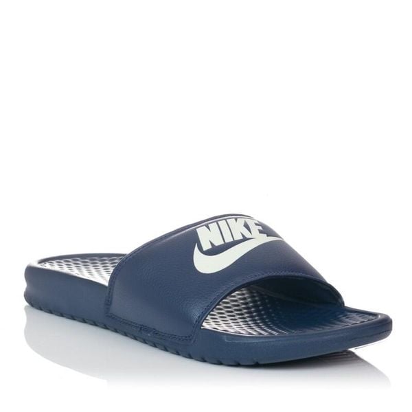 Klapki Męskie Sportowe Nike Benassi Jdi. Niebieskie klapki i japonki męskie Nike. Za 142.60 zł.