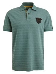 PME Legend Koszulka polo w kolorze zielonym rozmiar: L. Zielone koszulki polo męskie PME Legend, l, bez wzorów, bez ramiączek. Za 144.92 zł.