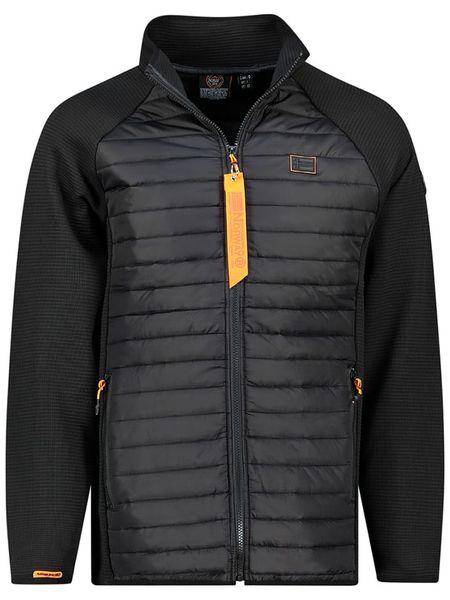 Geographical Norway Kurtka polarowa "Traboule" w kolorze czarnym rozmiar: S. Czarne kurtki męskie Geographical Norway, s, bez wzorów, z polaru, bez kaptura. Za 126.45 zł.