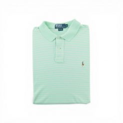 Second life - Polo Ralph Lauren koszulka męska z krótkim rękawem - Stan dobry. Zielone koszulki polo męskie Ralph Lauren, l, bez wzorów, z materiału, bez ramiączek. Za 97.94 zł.