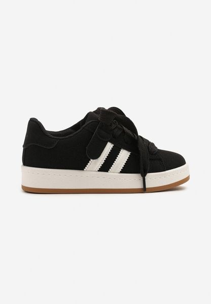 Czarne Buty Sportowe Zapinane na Rzep z Ozdobnym Sznurowaniem Eranillea. Czarne sukienki niemowlęce Born2be, bez wzorów, z jeansu, bez ramiączek. Za 79.99 zł.