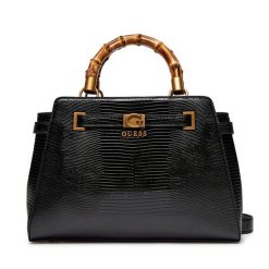 Torebka Guess. Czarne torebki klasyczne damskie Guess, z aplikacjami, bez dodatków. Za 559.99 zł.