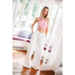 Spodnie do jogi Moonholi Ivy Sweatpants z szerokimi nogawkami. Brązowe spodnie dresowe damskie MOONHOLI, bez wzorów. Za 349.00 zł.