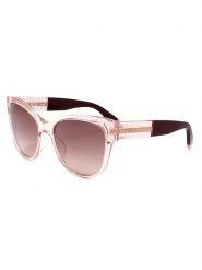 Furla Damskie okulary przeciwsłoneczne w kolorze jasnoróżowo-jasnobrązowym rozmiar: 54. Brązowe okulary przeciwsłoneczne damskie Furla. Za 272.31 zł.