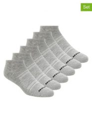 Skechers Skarpety (6 par) w kolorze szarym rozmiar: 36-39,5. Szare skarpetki męskie Skechers, bez wzorów, ze splotem. Za 30.99 zł.