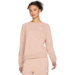 Bluza sportowa damska Nike Nsw Essential Fle Crew. Czerwone bluzy bez kaptura damskie Nike. W wyprzedaży za 220.25 zł.