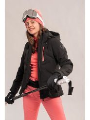 Icepeak Kurtka narciarska "Flovilla" w kolorze czarnym rozmiar: 40. Czarne kurtki narciarskie i snowboardowe damskie ICEPEAK, m, bez wzorów, bez kaptura, narciarskie. Za 434.85 zł.